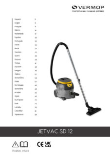 Operating manual The new JETVAC SD 12 models