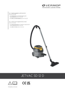 Operating manual addition JETVAC SD 12 D