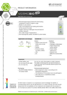 Product information VermoBio RTU