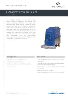 Produktinformation VARIOTECH 82 PRO