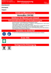 Betriebsanweisung VermoBio