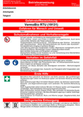 Betriebsanweisung VermoBio RTU