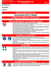 Betriebsanweisung VermoGlass RTU