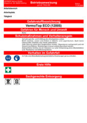 Betriebsanweisung VermoTop ECO
