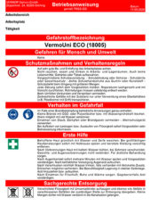 Betriebsanweisung VermoUni ECO