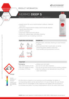 Produktinformation VermoDeep S