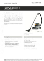 Produktinformation Jetvac SD 12 D