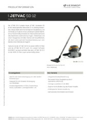 Produktinformation Jetvac SD 12