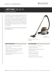 Product information JETVAC SD 12 D