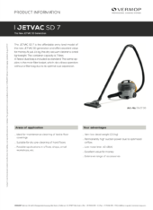 Product information JETVAC SD 7