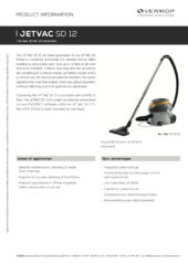 Product information JETVAC SD 12