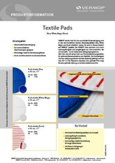 Produktinformation Textile Pads