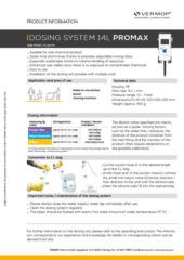 Product information dosing system 14 L/min ProMax